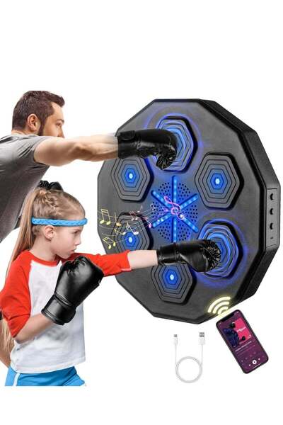 Generic Smart Electronic Music Boxing Machine, Wall Mounted Boxing Machine Game, Wall Punching Bag