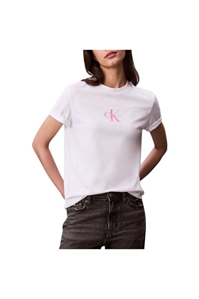 Calvin Klein Tricou SS 20s CLASSIC LOGO TEE Femei