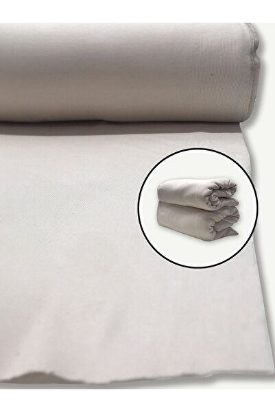 Yiğit Kumaş Thin K Ribbed Knit Flexible Fabric Set, Length 12 - 6 Meters 2 Pieces