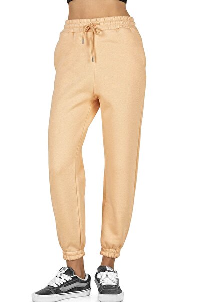 EMBA KORSE High Waist Women's Three Thread Sh Fleece-Lined Winter Sweatpants Ankle Length Sports Sweatpants Bottom