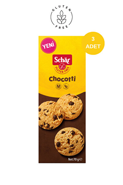 Schar Glutensiz Chocotti Kurabiye (3 Paket)