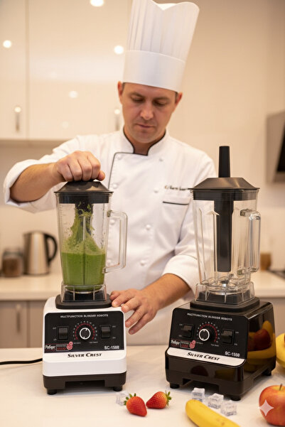 Coppers PROFESYONEL SILVER CREST MULTIFUNCTION BLENDER ROBOT ÇİFT HAZNELİ