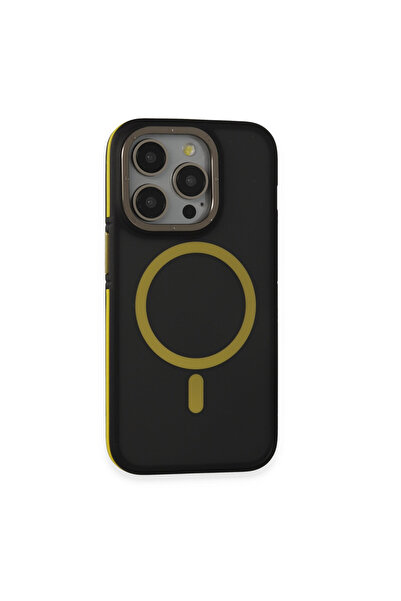 ceppark غطاء حماية جوكو لهاتف ايفون 14 برو روكي ماجسيف - أسود-أصفر