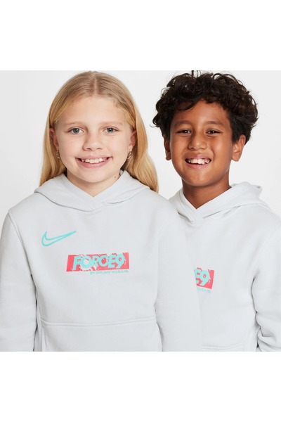 Nike Erling Haaland Club Fleece unisex Çocuk gri alt üst polarlı takım - 1 Beden büyük tavsiye edilmekte
