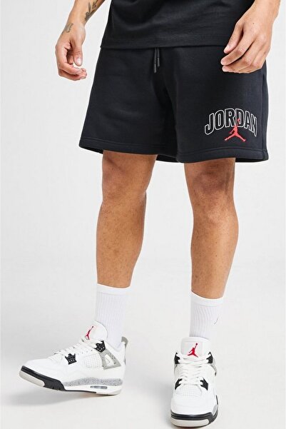 Nike Jordan Brooklyn Fleece Oversized Cut Black Men's Shorts