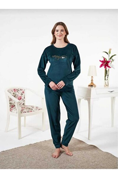 Estiva Soft Stretchy Velvet Tracksuit Set