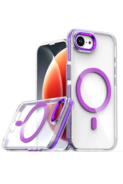 Joko غطاء XMPDBY لآيفون 16E بيلا ماجسيف - (135139) بنفسجي غامق