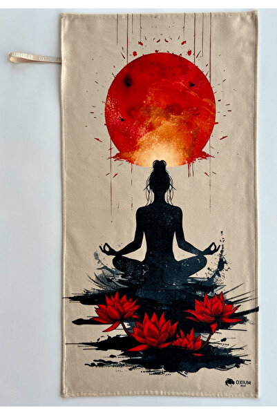 OXIUM BEAR Mikrofiber, Yoga, Pilates, Reformer, Kadın Fitness Spor Havlusu 50...