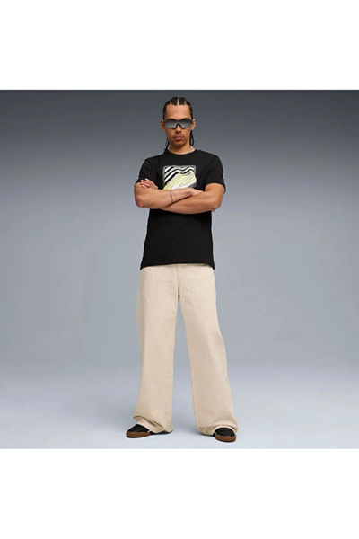 Puma Γραφικό μπλουζάκι 688033-01 Μπλουζάκι Μαύρο