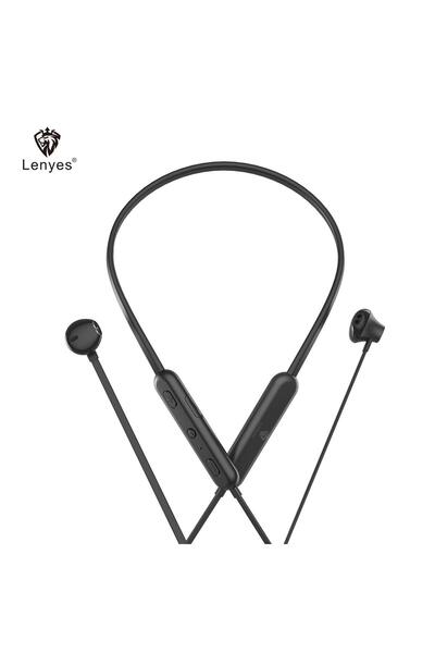 Lenyes A22 Bluetooth V5.0 Sport Earphones - 6+ Hour Playtime, Noise Cancellin...