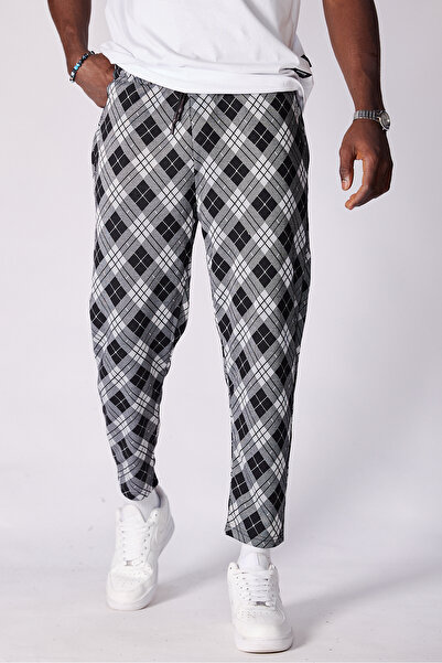 Superbluemexico بنطلون باجيت منقوش من الجاكار للجنسين