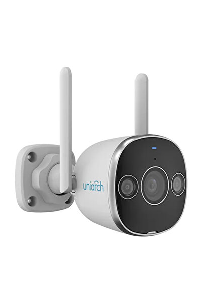 Uniarch WiFI IP Camera, 3MP, 2.8mm lens, IR 20m, Wl 10m, Bidirectional Audio - Uho-B2D-M3F3D