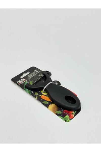Living Vegetable peeler with a black handle