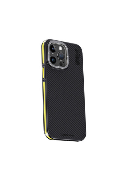 ceppark جراب Joko لهاتف iPhone 15 Pro Max من ألياف الكربون Aramid 600D Kevlar...