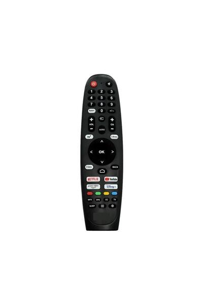 TAYFUN Onvo ile uyumlu Model 43VQ80F2FA Smart Led Tv Kumanda-Mikrofonsuz