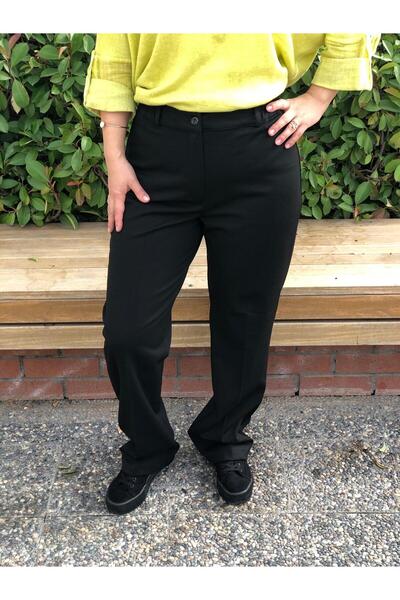 BAKTAGÖR Thick Fabric Pants (Half Elastic Waist)