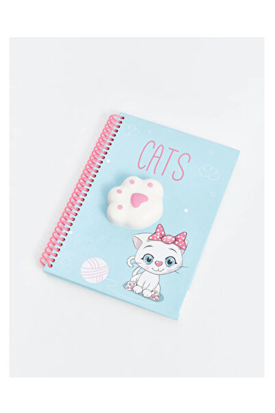 Globox Squsihy Not Defteri Göz Yormayan Kağıt 3 Boyutlu Aksesuarlı Kapak Tasarımı