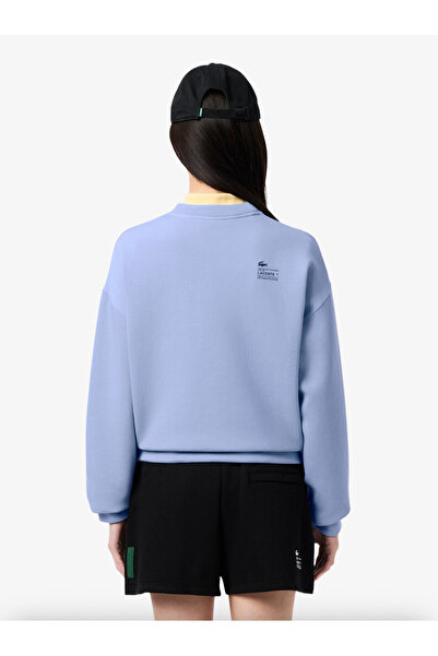 Lacoste Oversized Cotton Sweatshirt