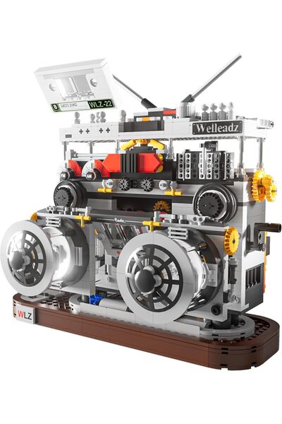 KASTWAVE Building Blocks Radio Classic Retro Series - Radio Display Kit (1199 PCS)