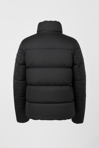 BESKAR Μαύρο Ανδρικό Παλτό Μεγάλου Μεγέθους – Αδιάβροχο, Πουφερτό και Αδιάβροχο Παλτό