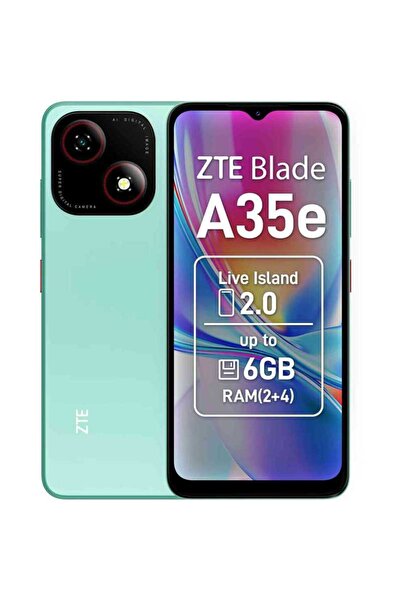 ZTE Τηλέφωνο Blade A35e 4G Dual SIM 64GB 6GB RAM Extended 2+4 Verde
