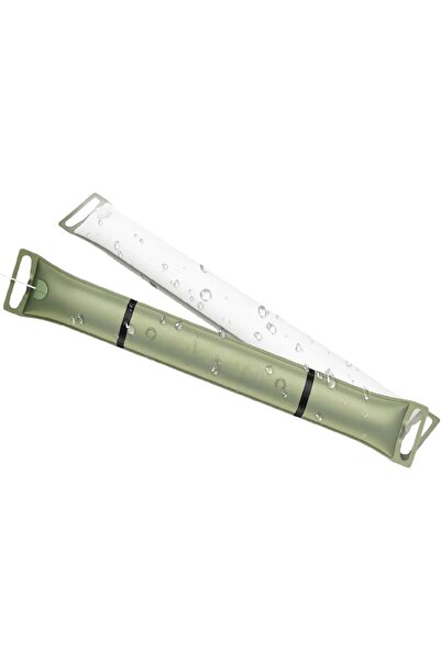 genernic YEASHA Foldable Handheld USB Inflatable Tube Camping Light (Green)