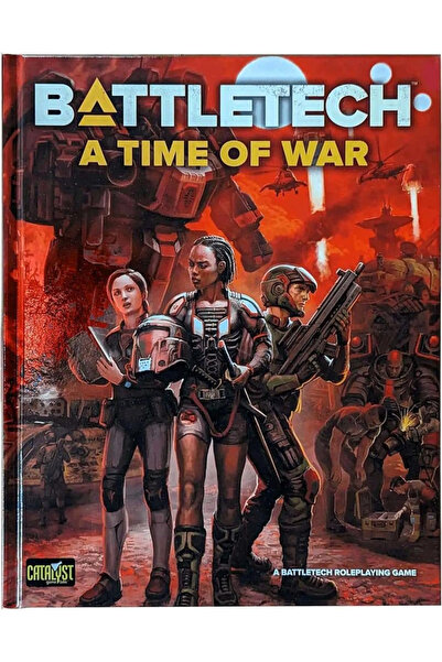 Catalyst Game Labs Battletech A Time of War RPG Harcover