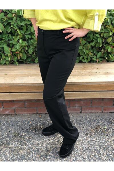 BAKTAGÖR Thick Fabric Pants (Half Elastic Waist)