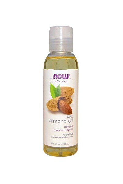 Now Foods زيت اللوز للجسم أخضر/شفاف 118 مل