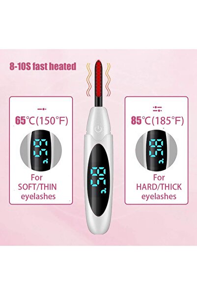 KASTWAVE مكبس رموش كهربائي محمول قابل لإعادة الشحن عبر USB