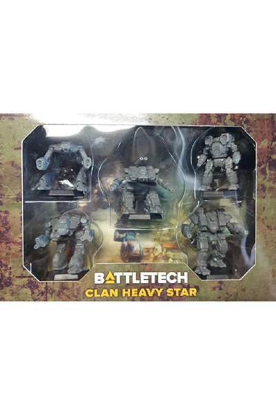 Catalyst Game Labs BattleTech Clan Heavy Star