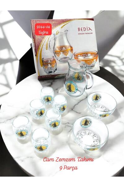 Sedef 9244 Cam Zemzem Takımı Renkli