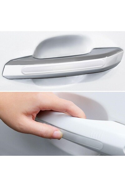 Roichil Oto Darbe Koruyucu Şeffaf Kendiliğinden Yapışkanlı Bantlar 4 Adet