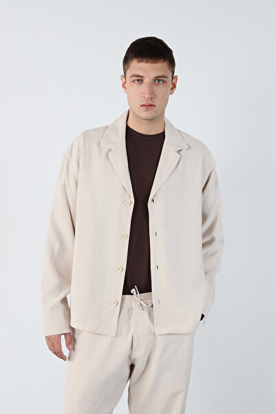 Mesfeno Boxy Fit Modal Fabric Men's Shirt