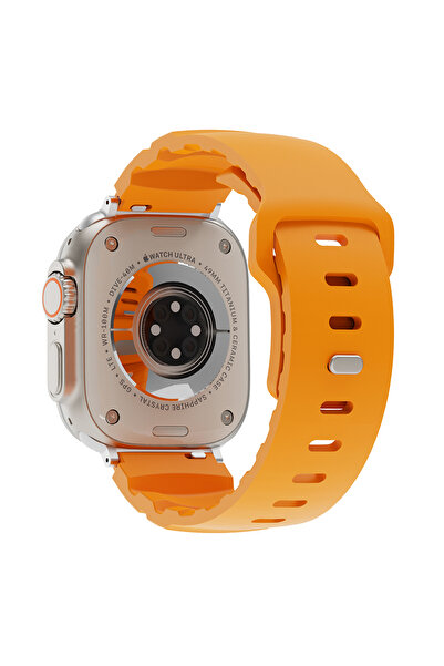 Lopard Apple Watch Ultra Band Series 1/2/3/4/5 49mm Kd-143 Silicone Band