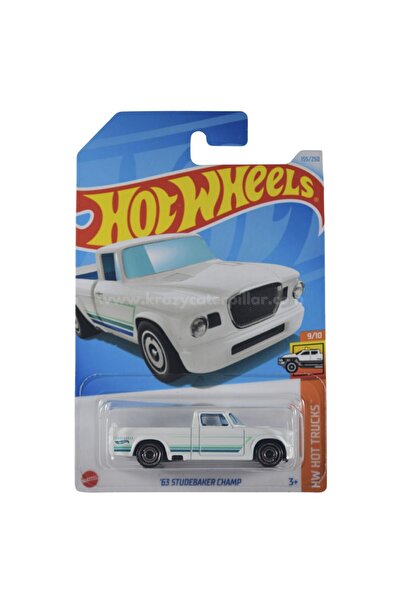 HOT WHEELS '63 Studebaker Champ White