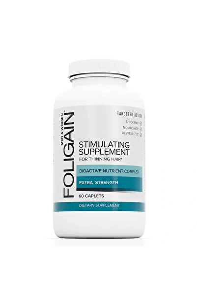 FOLIGAIN Stimulating Supplement For Thinning Hair, 60 Capsules