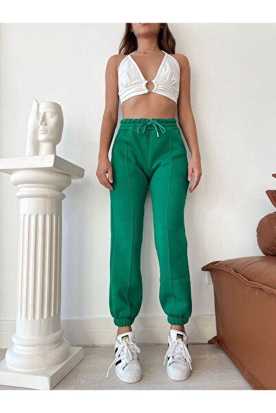 ANATOLIATEKSTILE Παντελόνι με ελαστική μέση – Μοντέρνο casual στυλ