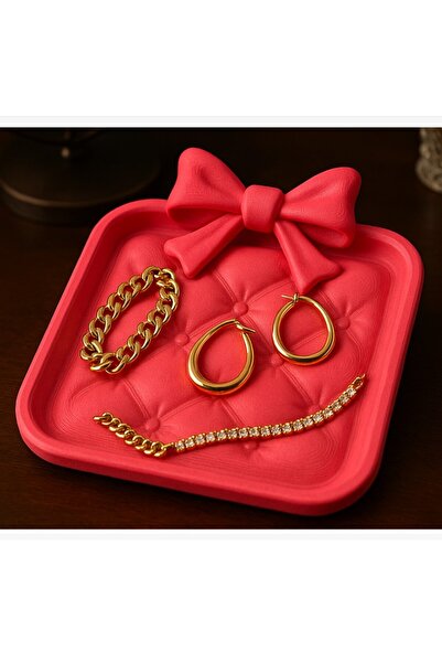 SLM Bowknot Jewelry Tray Vanity Organizer