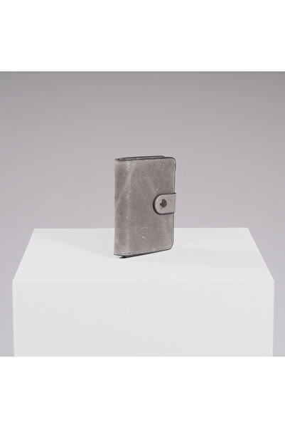 DEERDERİ Thyke Vintage Leather Wallet Card Holder