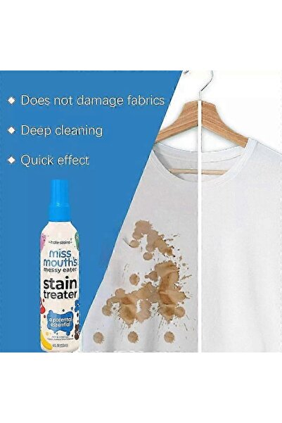 DEEBCO Clothing Stain Removal Spray, Miss Mouth's, 2 x 120ml