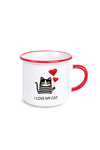 iyi fikirler I Love My Cat Special Design Porcelain Mug