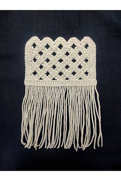 FASHİON DANTEL PAMUK DANTEL GÜPÜR APLİK CEPLİK SAÇAKLI MODEL 2 ADET