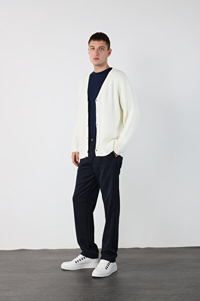 Mesfeno Oversize Buttoned Knitwear Cardigan