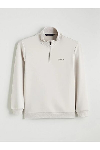 LC Waikiki Zippered Mock Neck Men's Sweatshirt (W5)