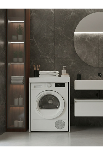 Free Home Premium MDF Ürün Lavenderia Banyo Düzenleyici Çamaşır Makinesi Üstü...