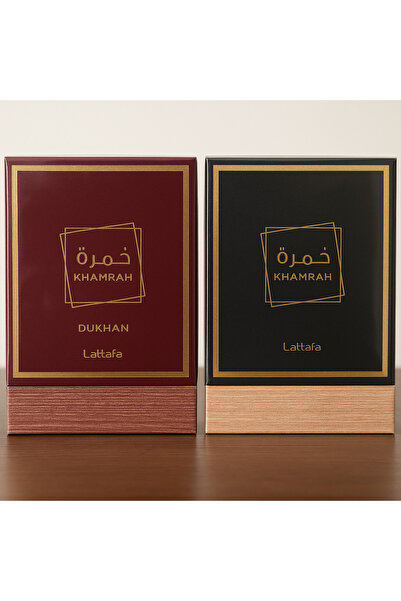 latafa Khamrah Dukhan & Khamrah Original Eau de Parfum Set (2 x 100 ml)
