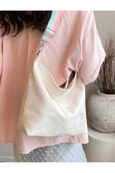 MY VİNTAGE Women's Everyday We Use Most Comfortable Bag Slack Soft Leather Column Strap