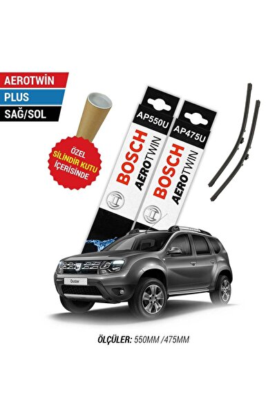 Bosch Dacia Duster 2023 Model Silecek Takımı Ön Aerotwin Plus