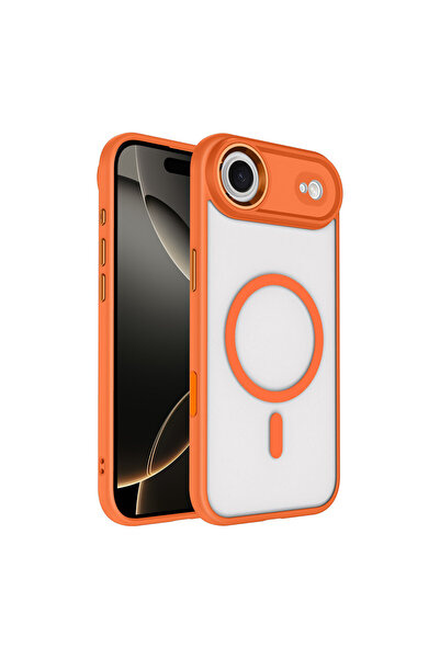 ceppark غطاء جوكو ابل ايفون 17 اير تيريا ماج سيف - برتقالي